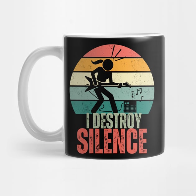 I Destroy Silence by MushMagicWear